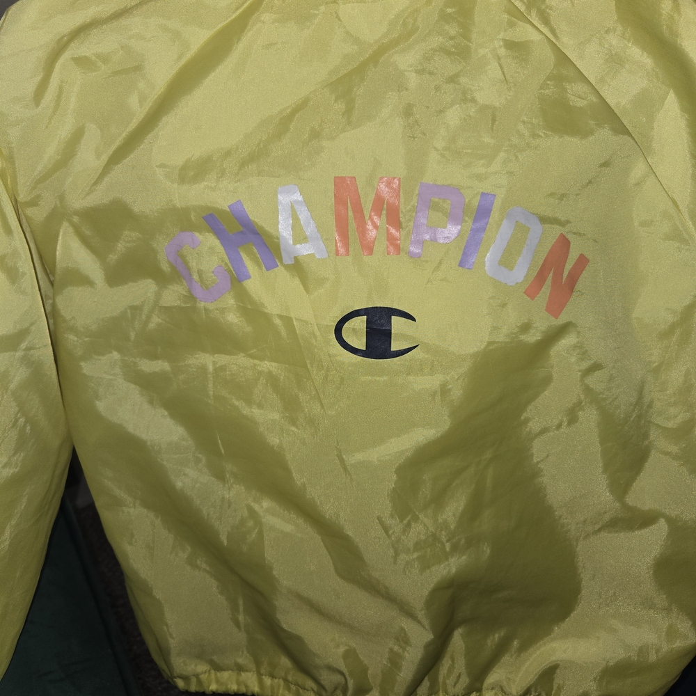 Champion Kids Bright Yellow Windbreaker